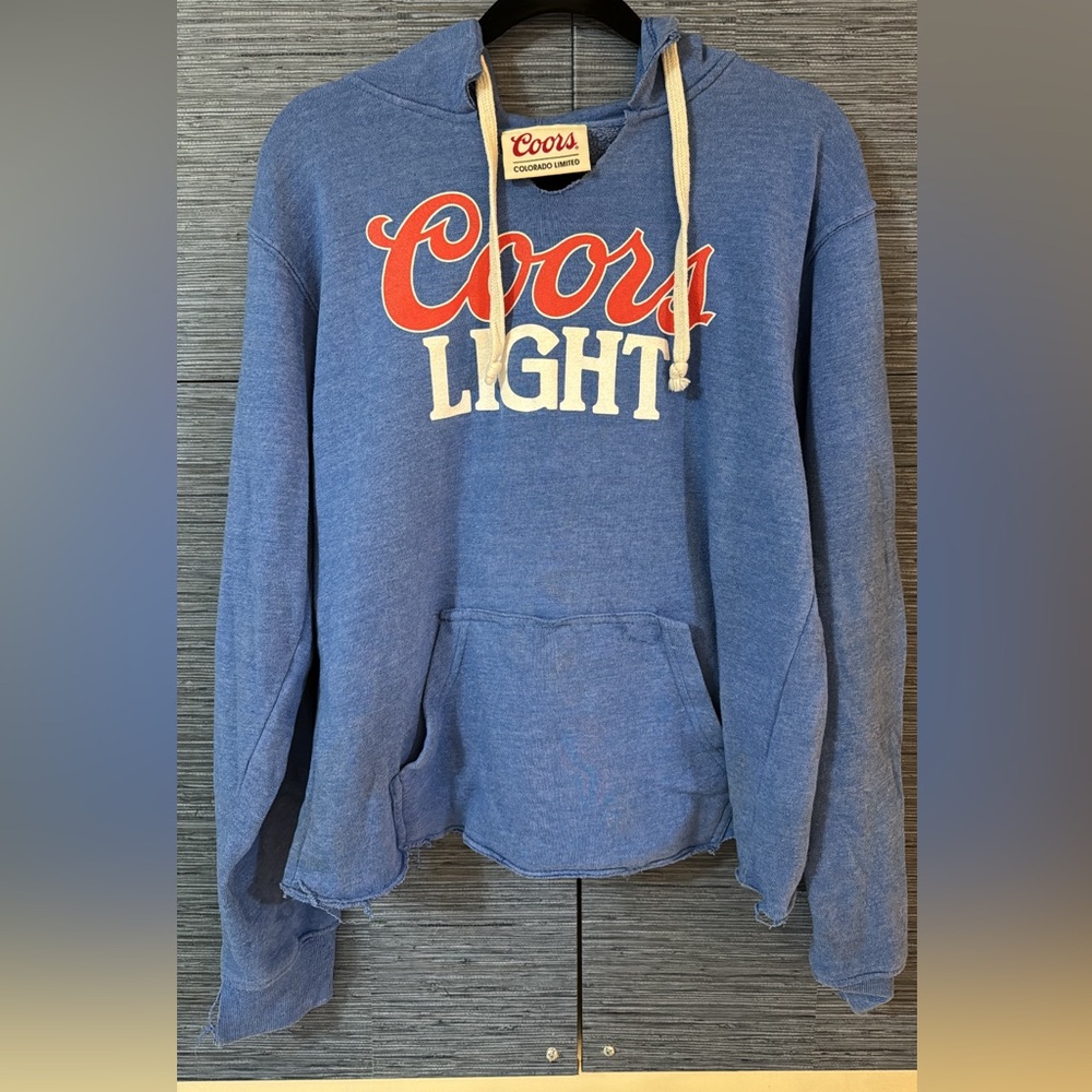 Coors Light Blue Hoodie
